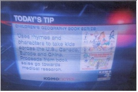 KOMO-TV Spotlight - Geography Books for Kids